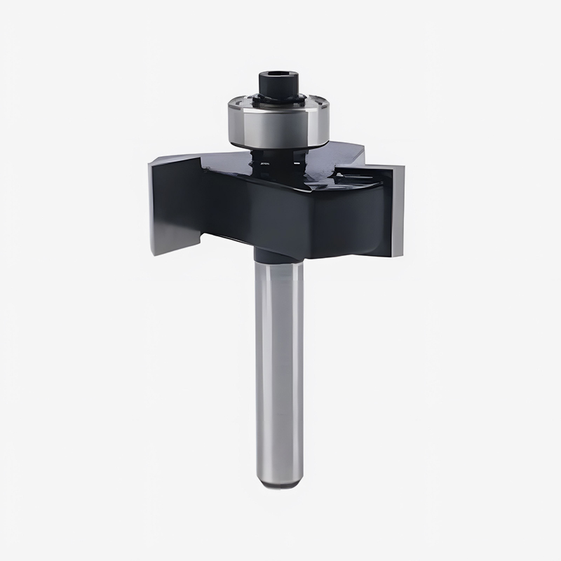 Broca enrutadora de ranura en T de 3 ranuras con cojinete