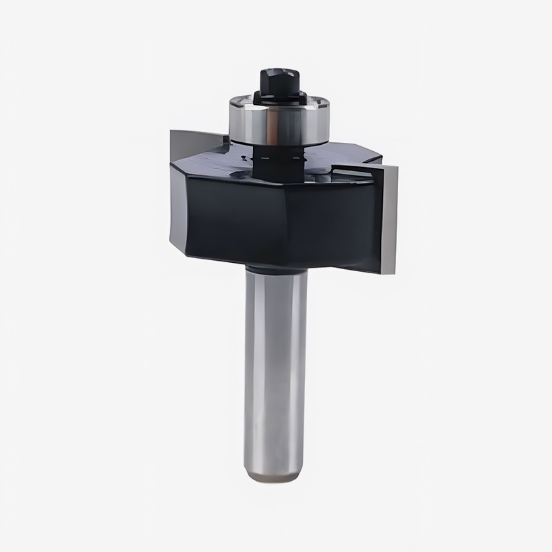 Broca enrutadora de ranura en T de 2 ranuras con cojinete