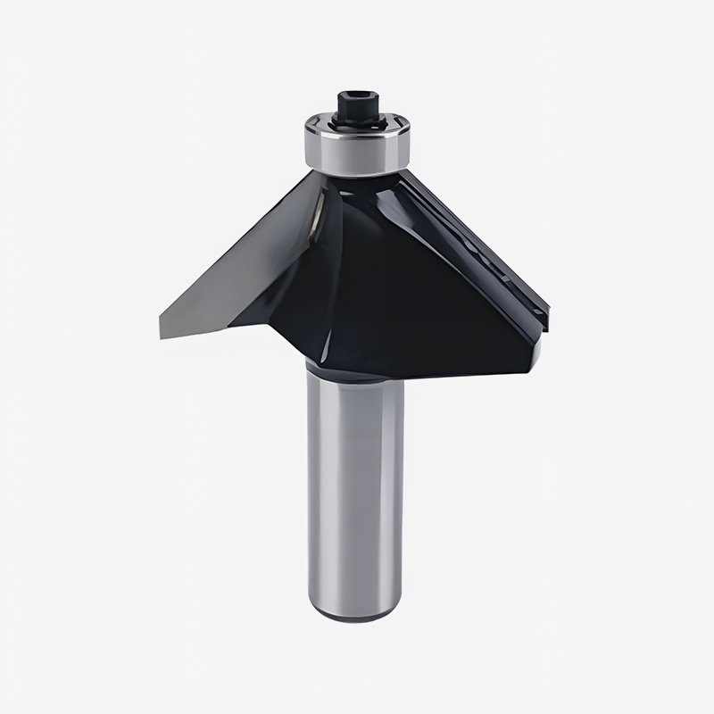 Broca de enrutador chaflán de 45°