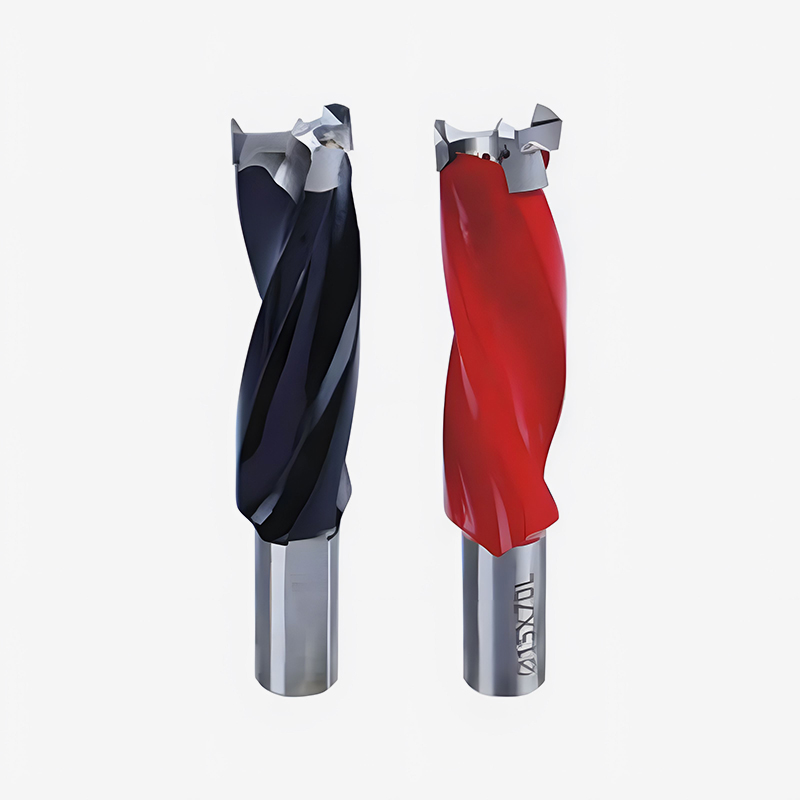 Broca de diamante con corona de datos de tres hojas