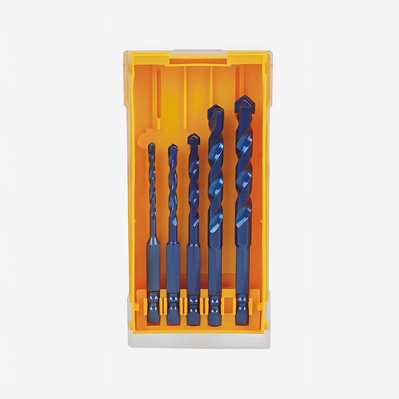 Juego de brocas de diamante King con vástago hexagonal de alto cobalto de 5 piezas