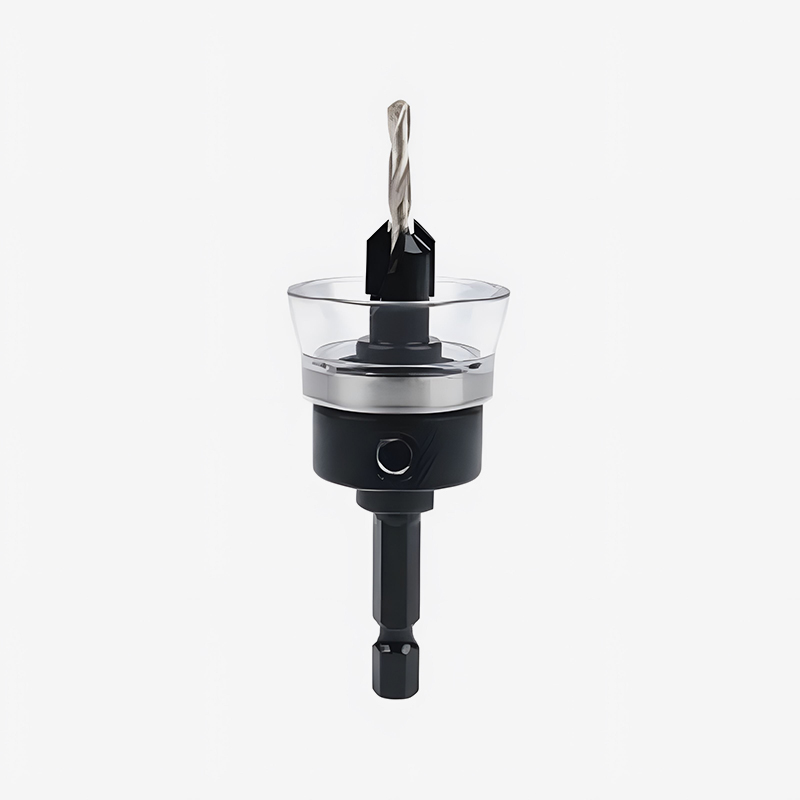 Broca avellanadora con límite ajustable de vástago hexagonal