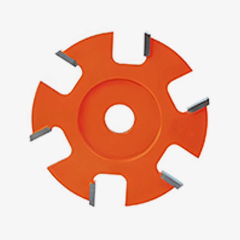 Cortador ranurador de cuchillas en forma de T de 6 dientes