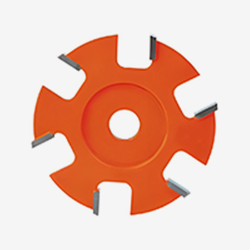 Cortador ranurador de hoja redonda de 6 dientes